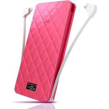 iWALK Extreme TRIO10000 Backup Battery with LCD - Pink