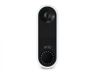 Arlo Essential Video DoorBell Wire-Free 無線智能視像門鈴 - Black #AVD2001B [香港行貨]