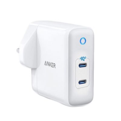 Anker PowerPort III Duo PD Type-C 40W Charger - WH 雙PD輸出充電器 #A2628K22 [香港行貨]