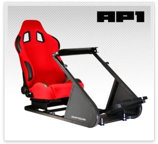 APIGA AP1 桶型賽車椅 (附帶雙鎖可調式前後移動滑軌) #APA-RSBK/RB