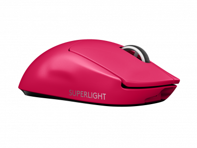 Logitech G Pro X Superlight Wireless Gaming Mouse Pink 超輕量無線遊戲滑鼠 #LGTSLIGHTPK [香港行貨] (2年保養)