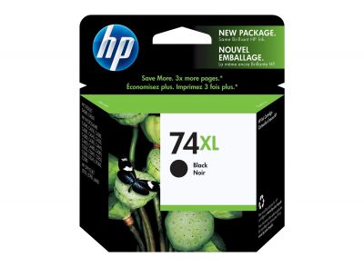 HP 74XL Black Inkjet Print Cartridge for OJ J5780, PS C4280/C4345/C4480/C4580&C5280, DJ D4260 CB336WA -ee