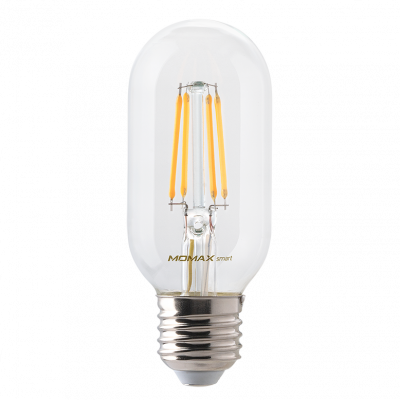 MOMAX Smart Wi-Fi LED Bulb (Cylinder) 智能復古燈泡 (圓柱) E27、2700K #IB6SY [香港行貨]