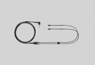 Shure EAC64BK/CL Earphones Replacement Cable (Black/Clear)