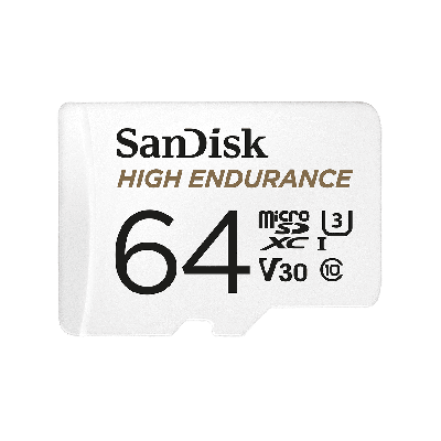 SANDISK HIGH ENDURANCE MICRO SD 64G(100M) VHS-I Memory Card 高耐寫度記憶卡 #SDSQQNR-064G [香港行貨]