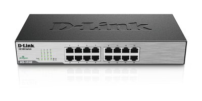D-Link EEE節能型網路交換器DES-1016D