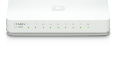 D-Link EEE節能桌上型網路交換器DES-1008A