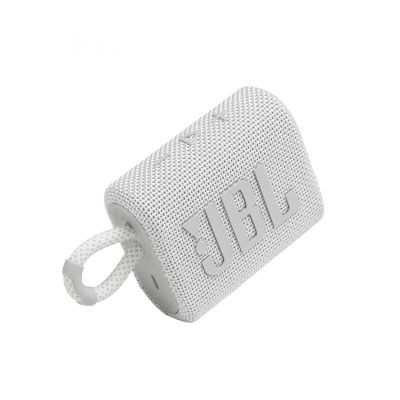 JBL GO3 BT Portable BT5.1 Speaker (IP67) - White 便攜藍牙喇叭 #JBLGO3WHT [香港行貨]