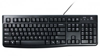 Logitech K120 USB Keyboard 鍵盤 (中文版) #LGTK120CHI [香港行貨]