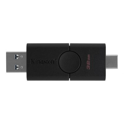 Kingston DT DUO OTG USB3.2 32GB Flash  隨身碟 #DTDE/32GB [香港行貨]