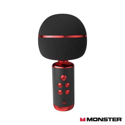 Monster M98 Mini Karaoke Microphone 專業K歌神器 - Black #M98-BK [香港行貨]