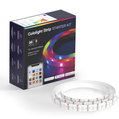 LifeSmart ColoLight Strip Starter Kit (30LEDs/m) 2m 智能燈帶套裝 #LS167S3 [香港行貨]