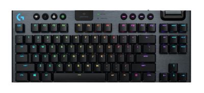 LOGITECH G913 TKL (Clicky) Wireless Gaming Keyboard 無線機械式遊戲鍵盤 #LGTG913TKC [香港行貨] (2年保養)