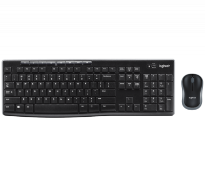 Logitech MK270R WIRELESS DESKTOP 羅技無線桌面鍵盤滑鼠組合套裝 (英文版) #LGTMK270RENG [香港行貨] (3年保養)