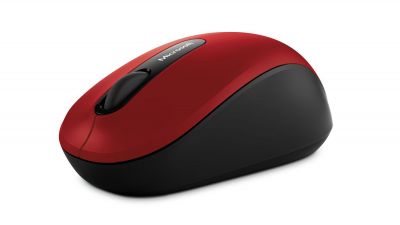 Microsoft Bluetooth® Mobile Mouse 3600 無線行動滑鼠 - Red  (香港行貨) #PN7-00015