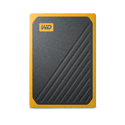 WD (Western Digital) My Passport GO External SSD 外置硬碟 (500GB) - Yellow #WDBMCG5000AYT [香港行貨]