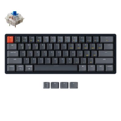 Keychron K12 C2 RGB Aluminium Gateron Wireless Mechanical Keyboard (Blue Switch) 無線機械鍵盤 (青軸) #X002PHDW7F [香港行貨]