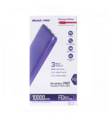 Magic-Pro ProMini M10 PD 快速充電流動電池 battery #PM-PBM10PU  [香港行貨]