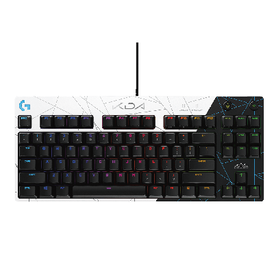 Logitech G PRO Mechanical Keyboard K/DA (GX 茶軸) 機械式電競鍵盤 #LGTGPROXKDA [香港行貨] (2年保養)