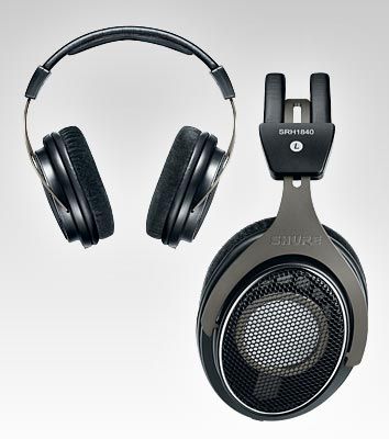 SHURE SRH1840 Professional Open Back Headphones #SRH1840-2