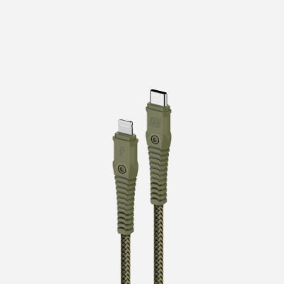 MOMAX Tough Link Lightning to Type-C 1.2m Cable 連接線 - GN #DL33G [香港行貨]