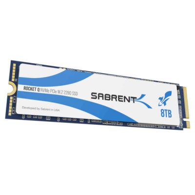 Sabrent Rocket Q NVMe PCIe M.2 2280 SSD 固態硬碟 8TB #HD-SRQ5T [香港行貨]