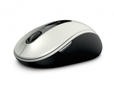 Microsoft Wireless Mobile Mouse 4000 White(香港行貨) #D5D-00013-2 