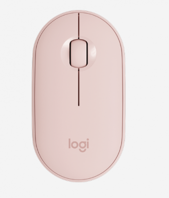 Logitech Pebble M350 Wireless Mouse (Pink) 無線滑鼠 #LGTM350P [香港行貨] (1年保養)
