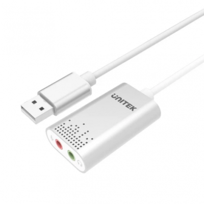 UNITEK USB 2.0 to Stereo Audio Converter 轉換器 #Y-247A [香港行貨]