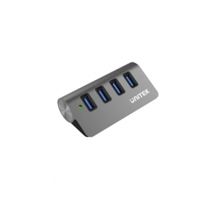 UNITEK USB 3.0 4-Port Aluminium Hub 集線器 #Y-3186 [香港行貨]
