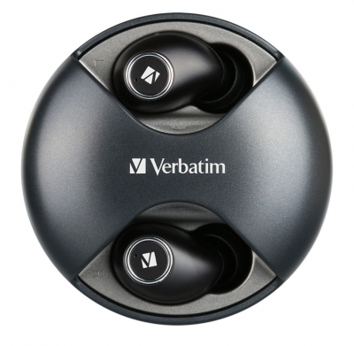Verbatim Bluetooth 5.0 TWS Earbud - Black 真無線藍牙5.0耳機 #66348 [香港行貨]