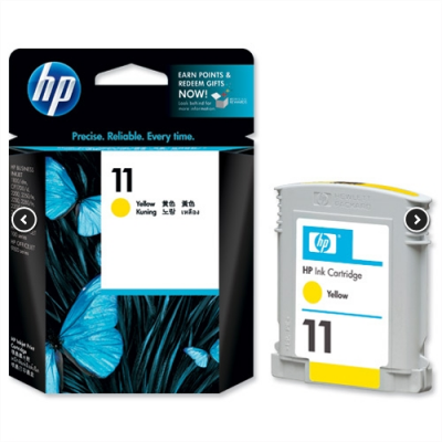 HP 11 Yellow Ink (28ml) for BJ 1000/1100/2200 C4838A 墨盒 #0725184724916 [香港行貨]