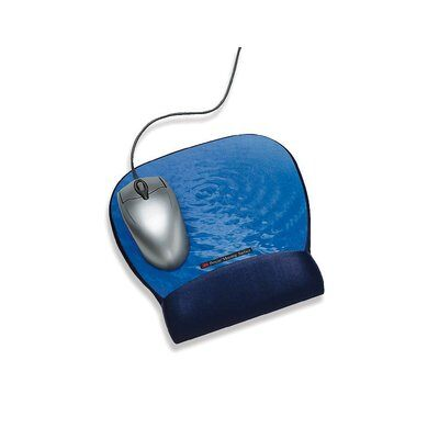 3M™ Precise™ Mousing Surface with Gel Wrist Rest MW311BE, Blue W