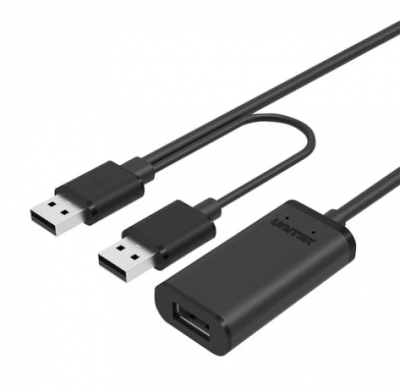Unitek Y-279 USB 2.0 Active Extension Cable 20M 傳輸線 #Y-279 [香港行貨]
