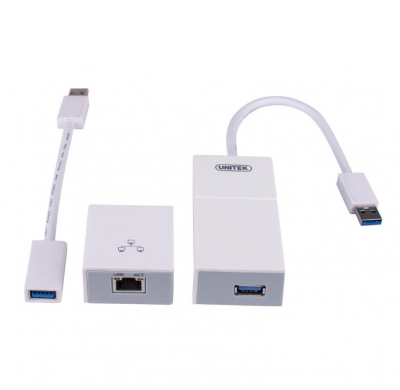 Unitek Y-3070A USB 3.0 4 Port Hub+Gigabit  集線器 #Y-3070A [香港行貨]