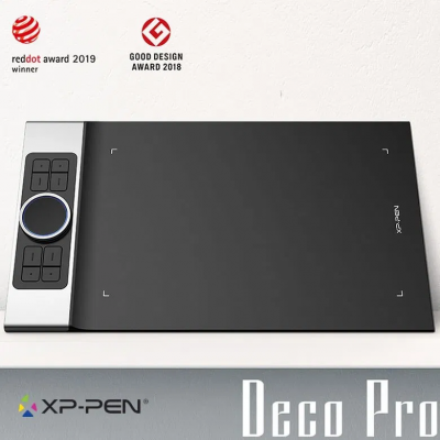 XP-PEN Deco PRO M Graphics Drawing Pad 繪圖板 #DECO-PM [香港行貨]