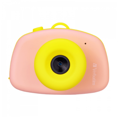 VERBATIM Mini Kids Camera (Pink) 兒童相機 - HH #66111 [香港行貨]