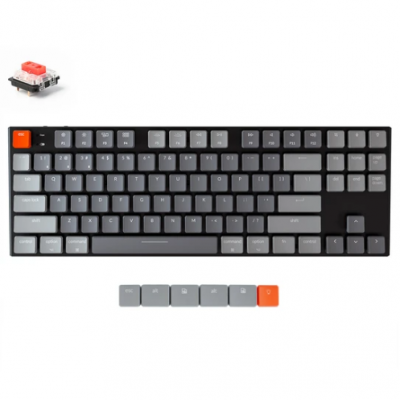 Keychron K1 RGB 87 V4 Keyboard - Red 無線機械鍵盤 (紅軸) #X002BUV8T5 [香港行貨]