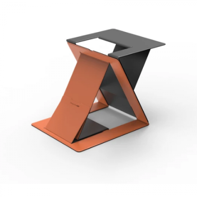 MOFT Z 5-in-1 Sit-Stand Desk 多角度調節隱形升降電腦支架 - Orange #MOFTZ-OR [香港行貨]