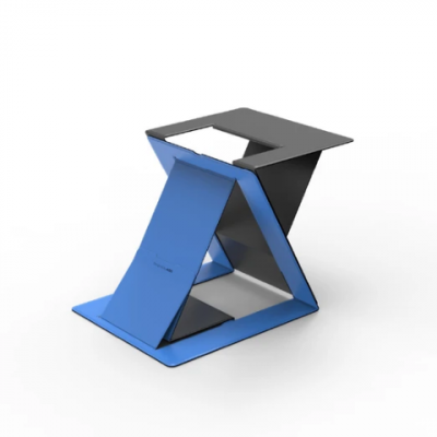 MOFT Z 5-in-1 Sit-Stand Desk 多角度調節隱形升降電腦支架 - Blue #MOFTZ-BL [香港行貨]