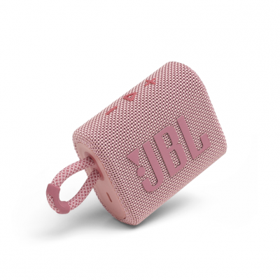 JBL GO3 BT Portable BT5.1 Speaker (IP67) - Pink 便攜藍牙喇叭 #JBLGO3PINK [香港行貨]