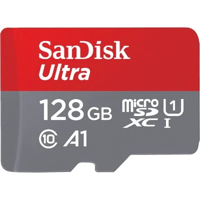 SanDisk Ultra Micro SD UHS-I A1 128GB (120MB) (GC) Memory Card 記憶卡 #SDSQUA4-128G [香港行貨]