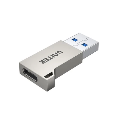 UNITEK A1034NI USB3.0 to Type-C Adapter - Silver 轉接頭 #Y-A1034NI [香港行貨]
