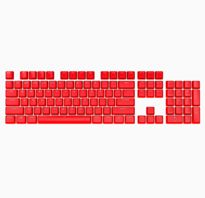 Corsair PBT DOUBLE-SHOT PRO Keycap Mod Kit - ORIGIN Red (NA) 雙色注塑鍵帽套件 #CH-9911020-NA [香港行貨]