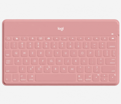 Logitech Keys-To-Go Ultra-Portable Bluetooth Keyboard 超便攜藍牙鍵盤 [香港行貨] (1年保養) (for iPhone、iPad、Apple TV)