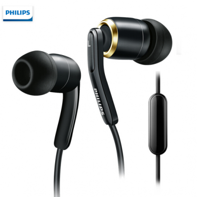 Philips SHE9735 Hires Headphone w/Mic - BK  入耳式金屬耳機 #SHE9735BK [香港行貨]