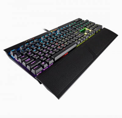 Corsair K70 RGB MK.2 Mechanical Gaming Keyboard - CHERRY MX Blue 青軸 機械式電競鍵盤 #CH-9109011-NA [香港行貨]