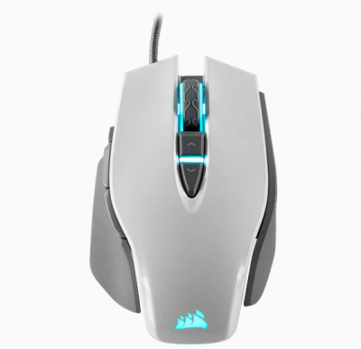 Corsair M65 RGB ELITE Tunable FPS Gaming Mouse - White (AP) 可調式 電競滑鼠 #CH-9309111-AP  [香港行貨]