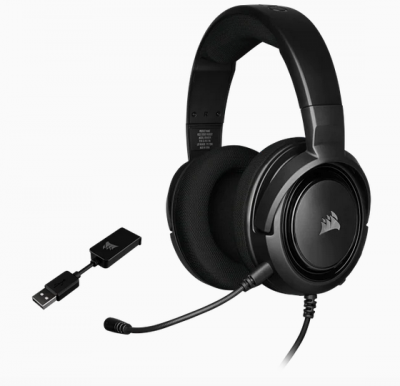 Corsair HS45 SURROUND Gaming Headset - Carbon (AP) 立體聲 電競耳機 #CA-9011220-AP [香港行貨]