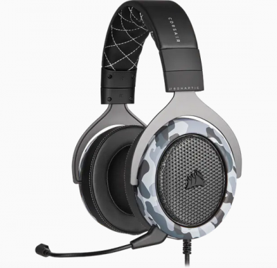 Corsair HS60 HAPTIC Stereo Gaming Headset with Haptic Bass (AP) 迷彩電競耳機 #CA-9011225-AP [香港行貨]